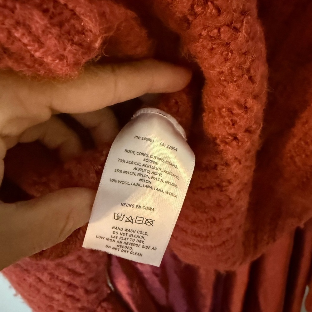 Anthropologie Mare Mare Layered Sweater Slip Dress | Size Large - NWOT - Picture 7 of 11